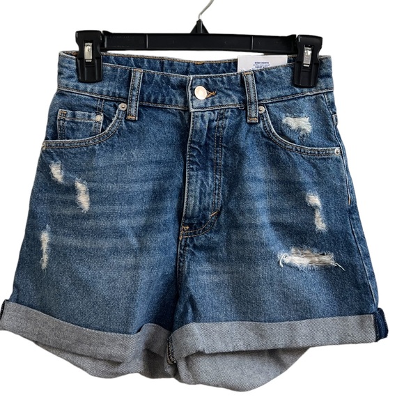 Ultra High Waisted Mom Shorts - Picture 3 of 8